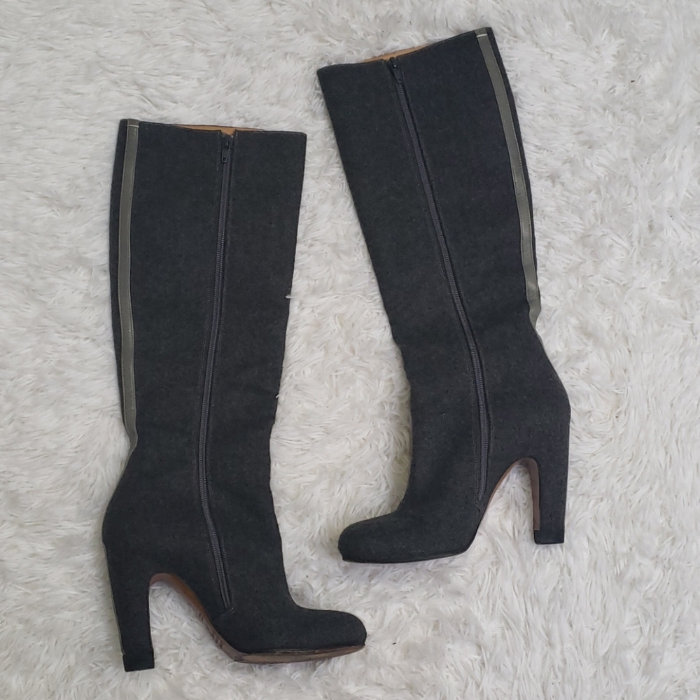 Martin Margiela wool and leather boots